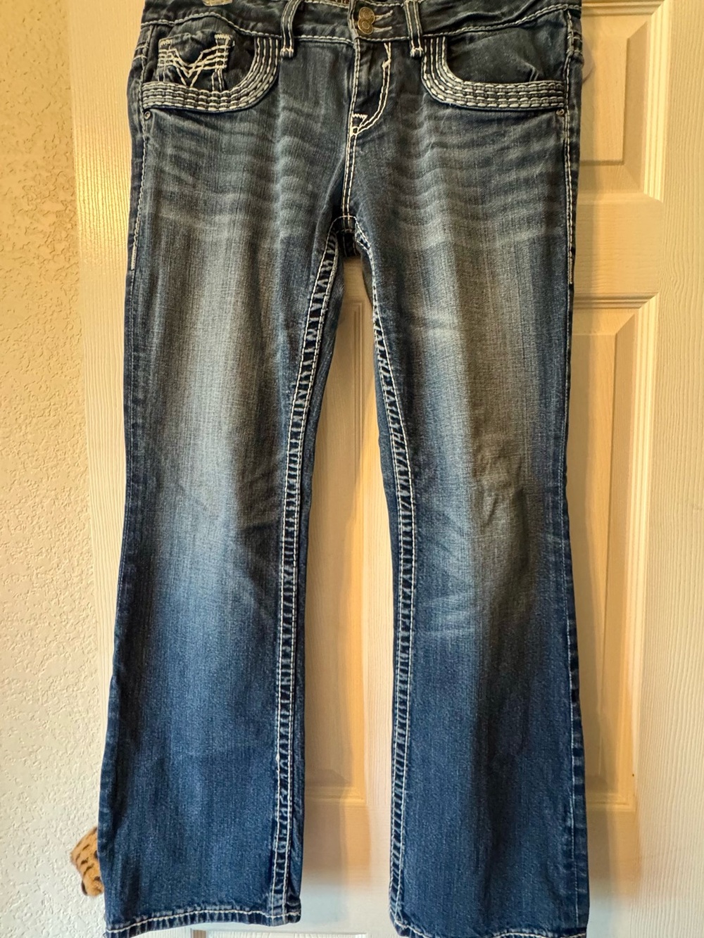 Vigoss Women's FIT Bootcut Jeans w/heavy stitching